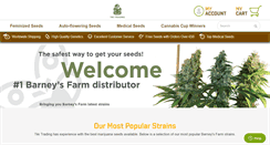 Desktop Screenshot of barneysfarmshop.com